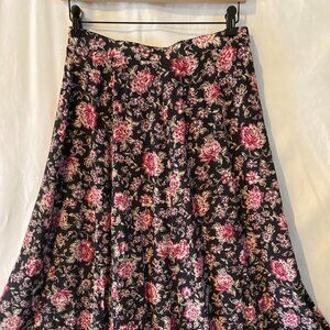 Size 10 Talbots Silk Full-Length Skirt Low$!